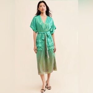 $248 Anthropologie X Bhanuni By Jyoti Ombré Sequin Dress size XS-M